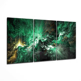 Green Space Glass Art.